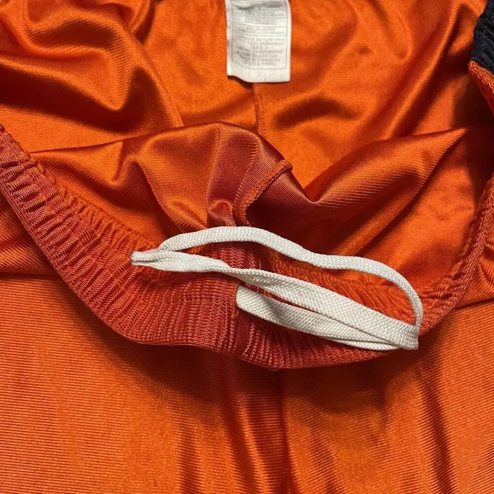 Nike Syracuse Team Basketball Shorts Mens XL Orange Navy Mesh Gym